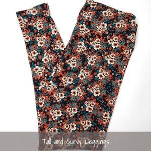 LuLaRoe TC Leggings Floral NEW